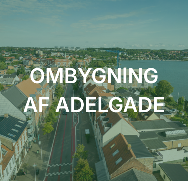 ombygning af adelgade i skanderborg