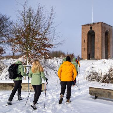 Ejer Bavnehøj, Vinter