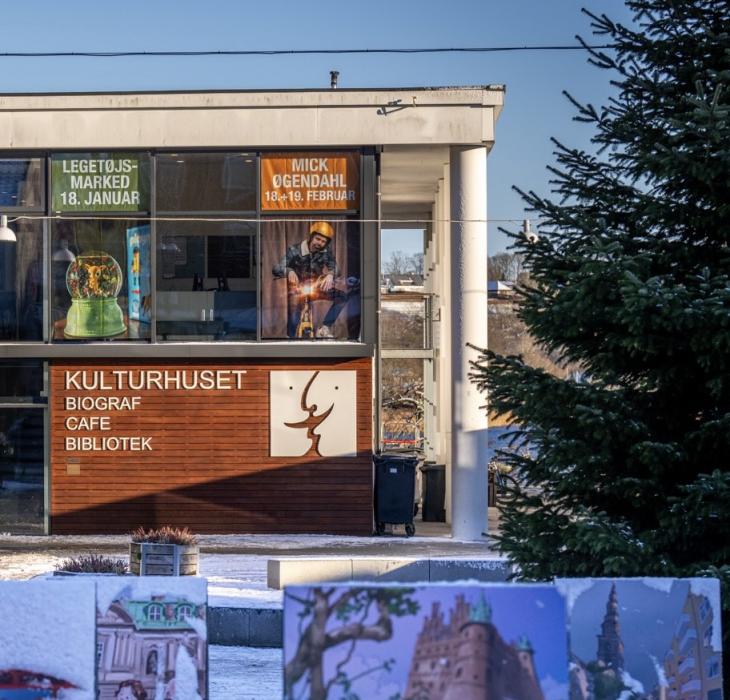 Vinter ved kulturhuset